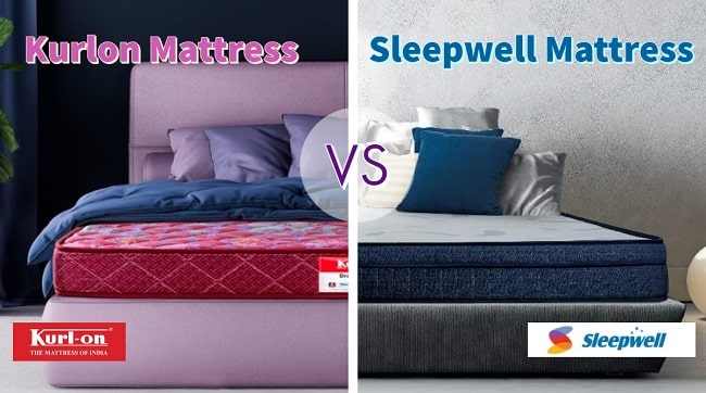 Kurlon Vs Sleepwell mattress