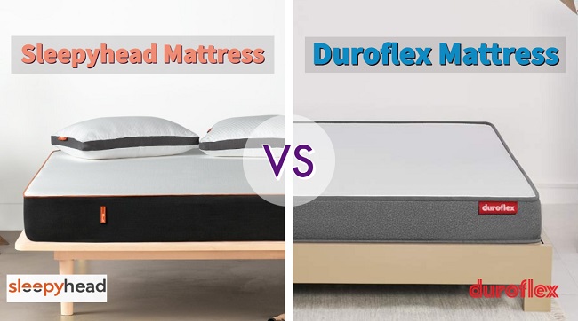 Sleepyhead vs duroflex mattress