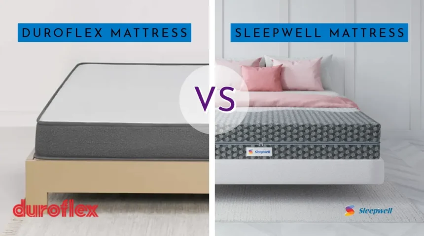 Duroflex vs Sleepwell mattress