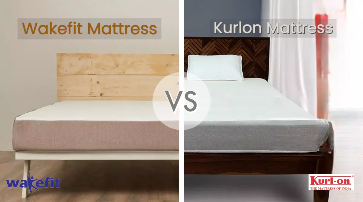 wakefit vs kurlon mattress comparison