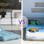 cotton mattress vs foam mattress